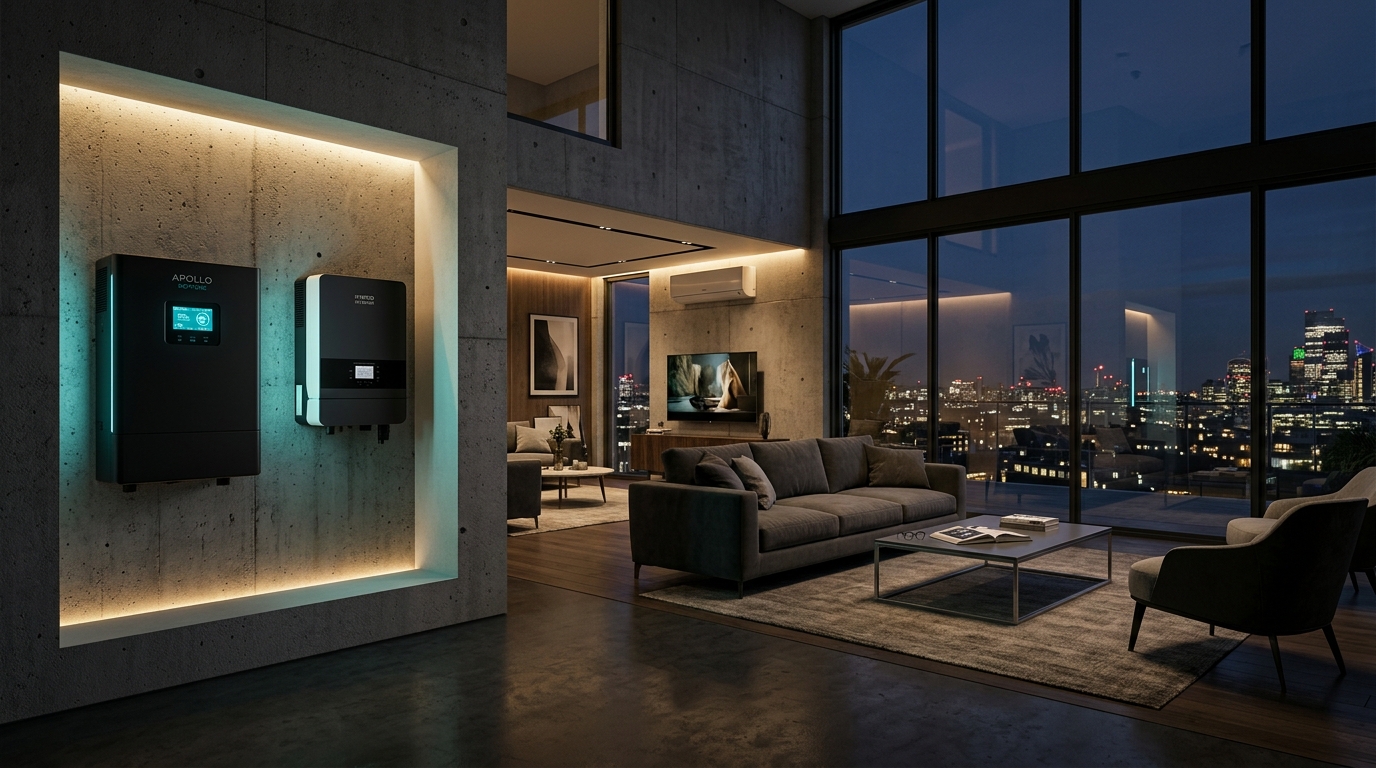 Apollo Neptune Running Nighttime Inverter AC