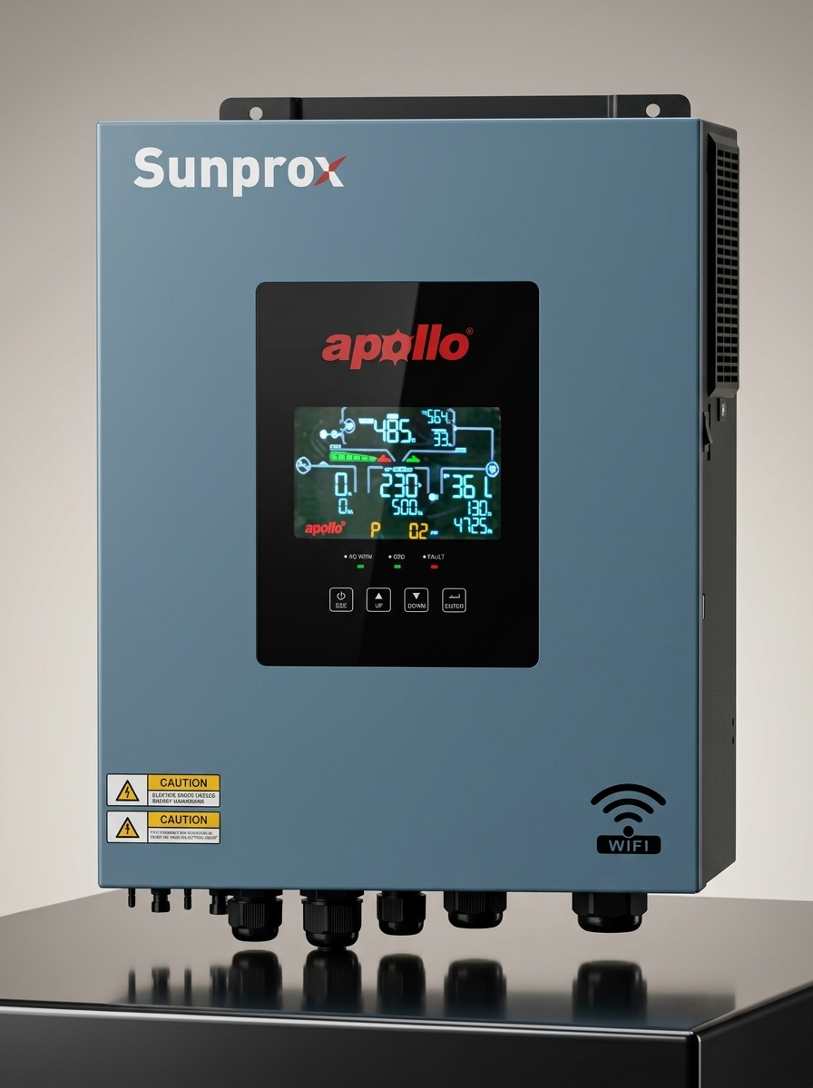 Apollo Sunprox Twin 6.2kW Hybrid Inverter
